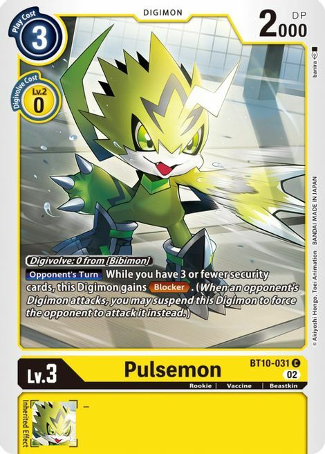 Pulsemon Card Front