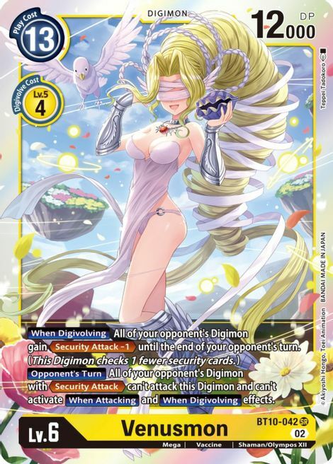 Venusmon Card Front