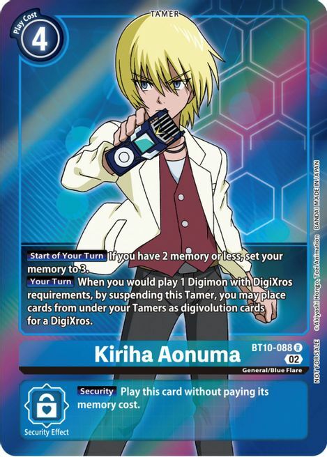 Kiriha Aonuma Card Front