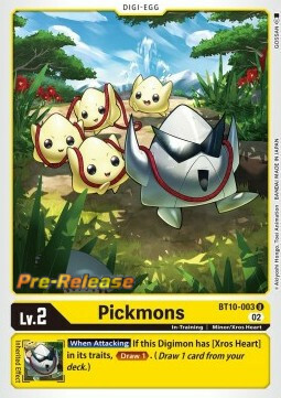 Pickmons Card Front