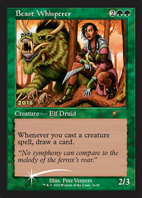 Beast Whisperer Card Front