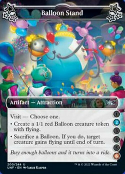 Balloon Stand Card Front