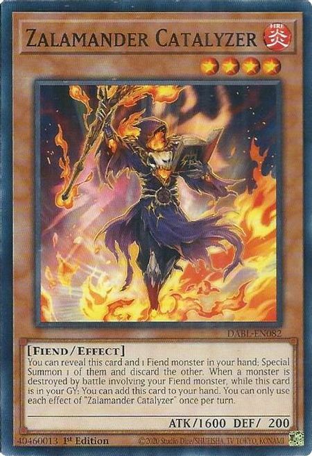 Zalamander Catalyzer Card Front