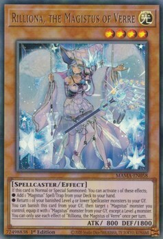 Rilliona, the Magistus of Verre Card Front