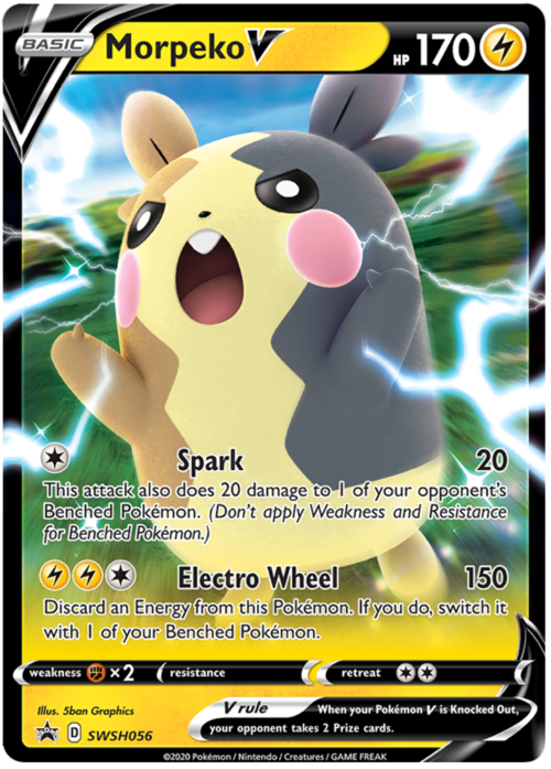 Morpeko V Card Front