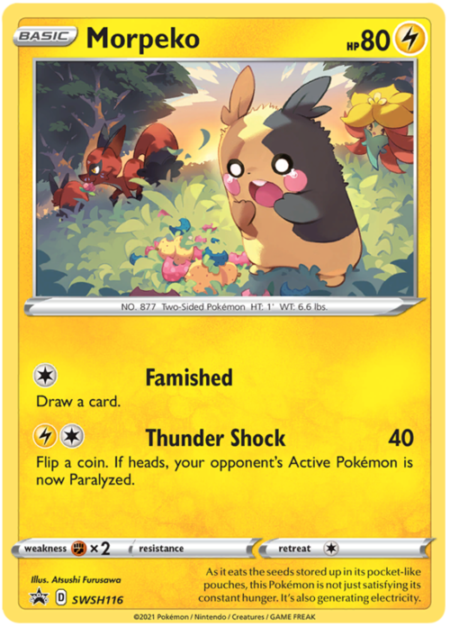 Morpeko Card Front