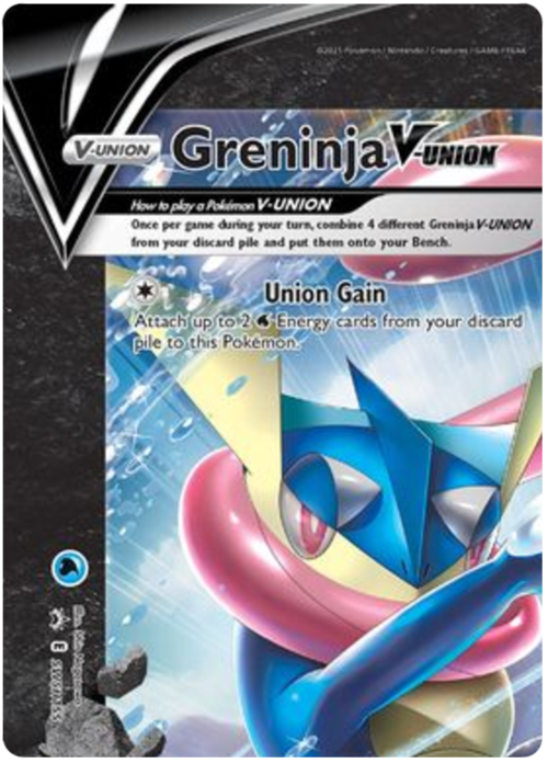 Greninja V-UNION Card Front