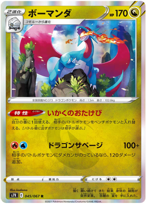 Salamence Card Front