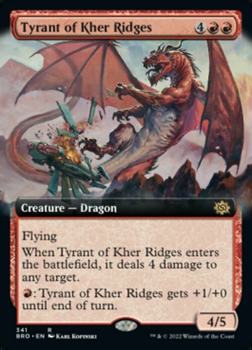 Tyrant of Kher Ridges Card Front