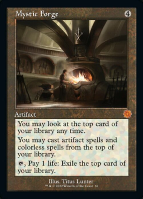 Mystic Forge Card Front