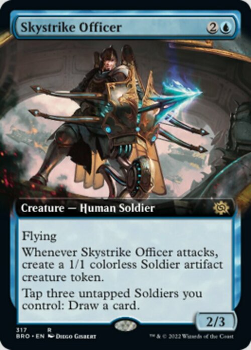 Skystrike Officer Card Front