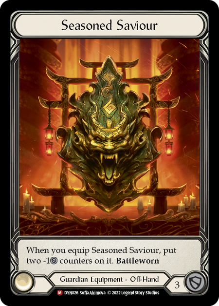 Seasoned Saviour Card Front