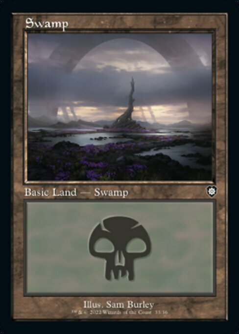 Swamp Card Front