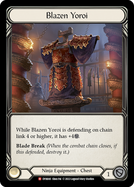 Blazen Yoroi Card Front