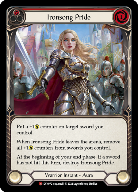 Ironsong Pride Card Front