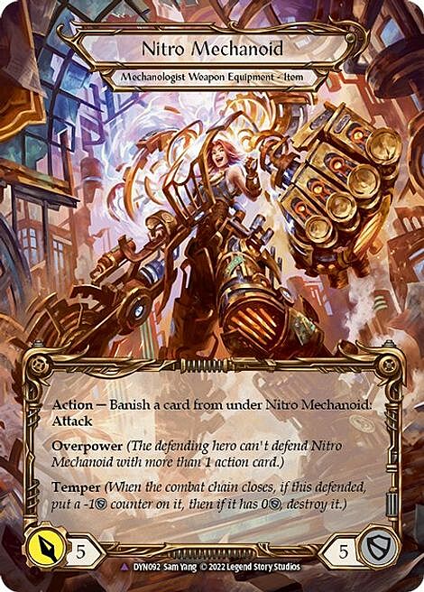 Construct Nitro Mechanoid // Nitro Mechanoid Card Front