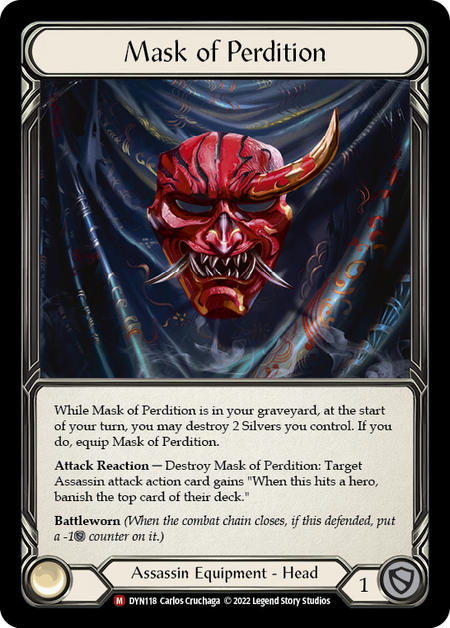 Mask of Perdition Card Front