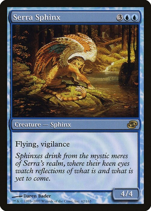 Serra Sphinx Card Front