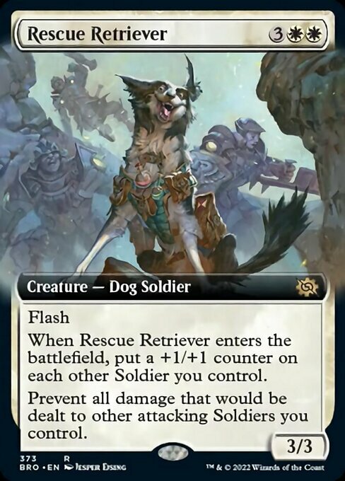 Rescue Retriever Card Front