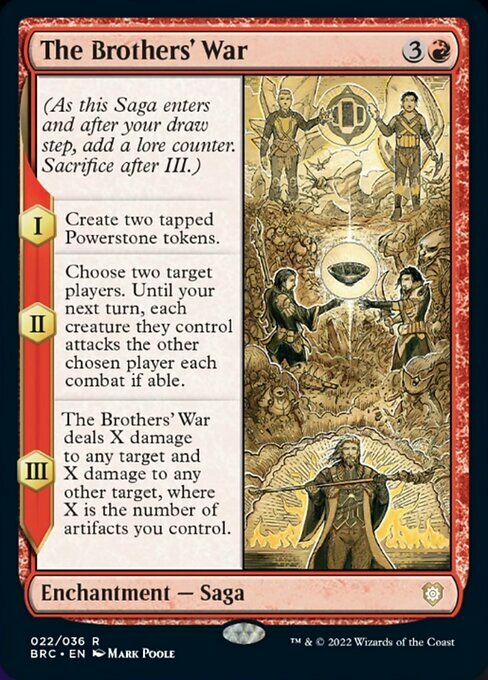 The Brothers' War Card Front