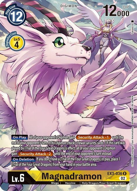 Magnadramon Card Front