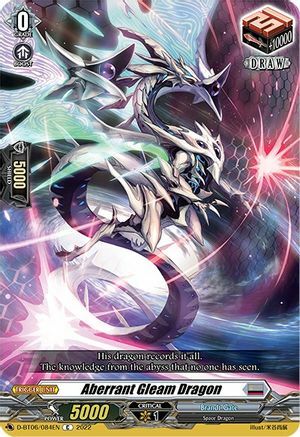 Aberrant Gleam Dragon Card Front