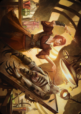 Art Series: Ashnod, Flesh Mechanist Card Front