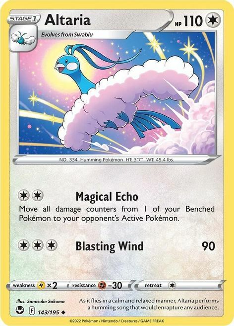 Altaria Card Front