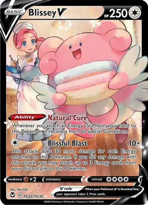 Blissey V Card Front