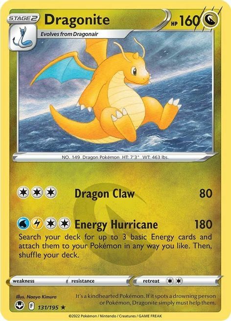 Dragonite Card Front