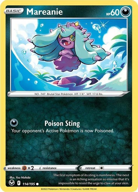 Mareanie Card Front