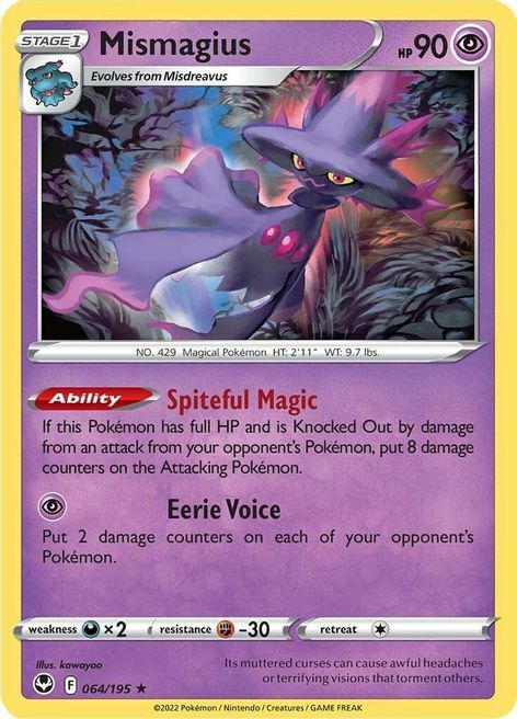 Mismagius Card Front