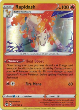 Rapidash Card Front