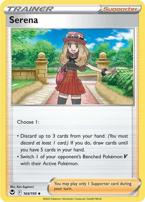 Serena Card Front