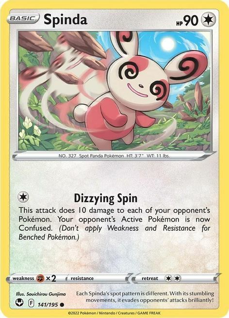 Spinda Card Front