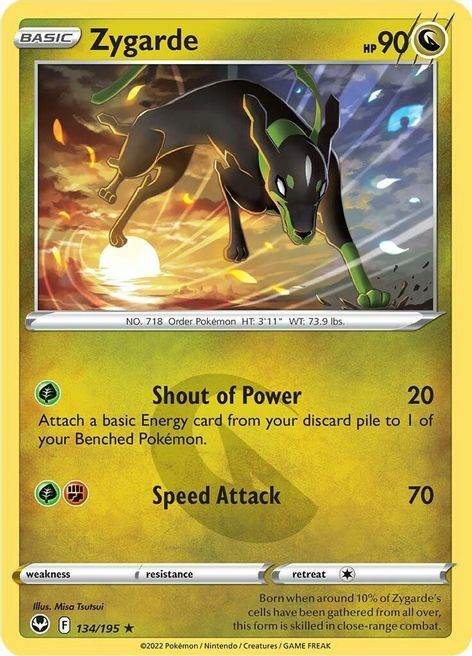 Zygarde Card Front