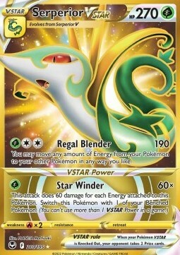 Serperior VSTAR Card Front