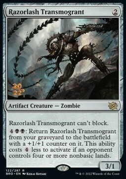 Razorlash Transmogrant Card Front