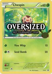 Chespin [Vine Whip | Seed Bomb]