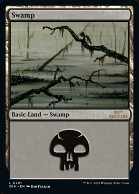 Swamp Card Front