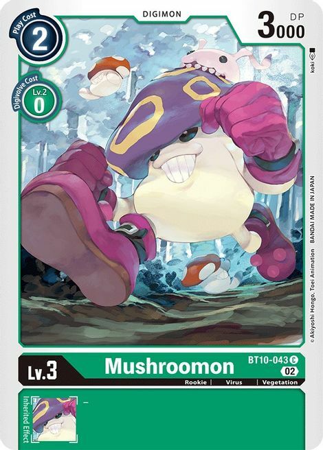 Mushroomon Card Front