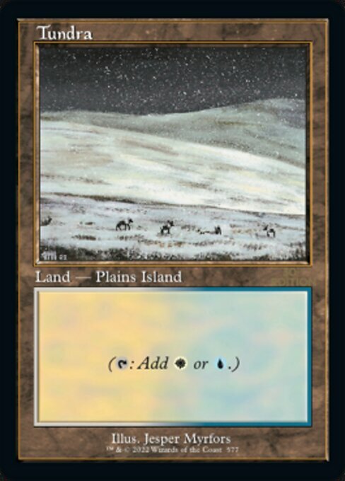 Tundra Card Front