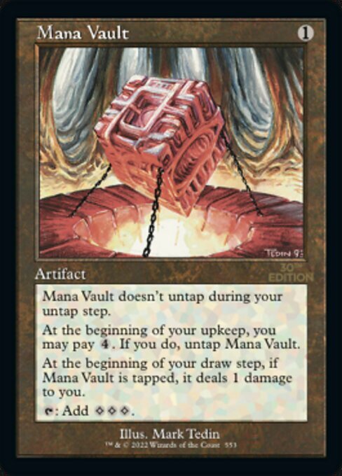 Mana Vault Card Front