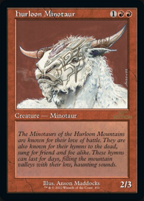 Hurloon Minotaur Card Front