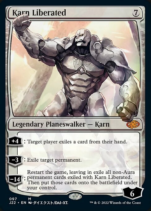 Karn Liberated Card Front