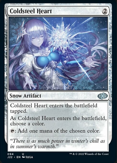 Coldsteel Heart Card Front