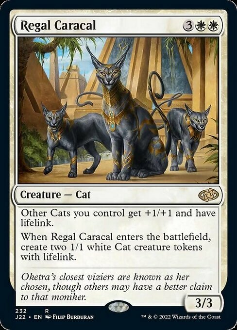 Regal Caracal Card Front