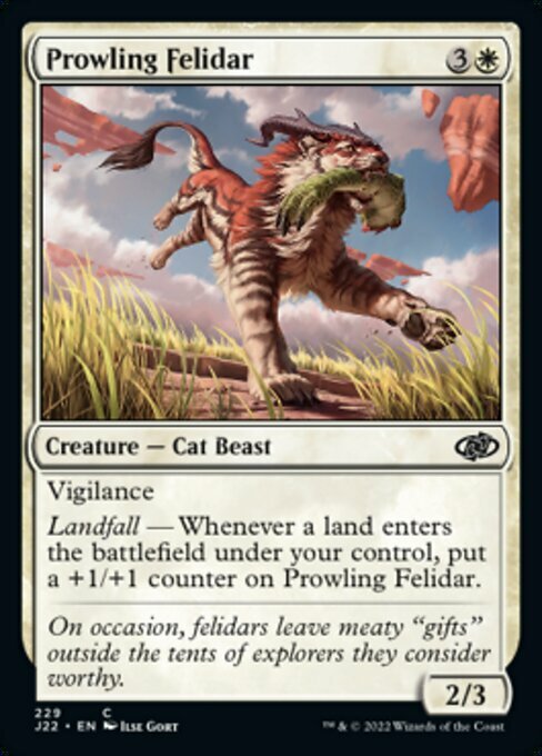 Prowling Felidar Card Front