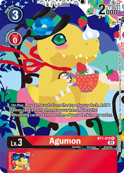 Agumon Card Front