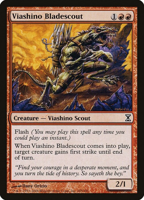 Viashino Bladescout Card Front